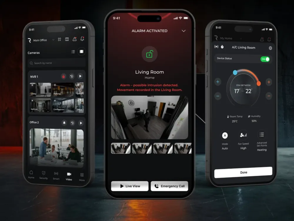 App iRISCO: allarme, telecamere e notifiche sul telefono